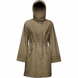 Geox W Claudin Women's Olive Parka Coat - Not Specified, 10