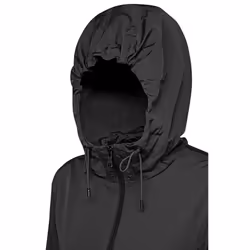 Geox W AURELY Women's Black Rain Jacket - Black, 12