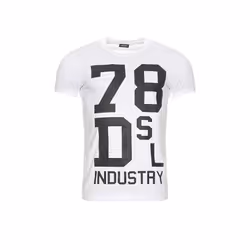 DIESEL T DIEGO ND Mens T Shirt Short Sleeve - White, XL