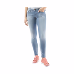 DIESEL SKINZEE 084CR Womens Denim Jeans Super Skinny Fit Blue Faded Zip Fly - W32 L32