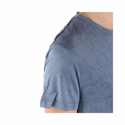 DIESEL T MORIPLAQUE Womens T-Shirt Crew Neck Short Sleeve Casual Summer Blue Tee - L