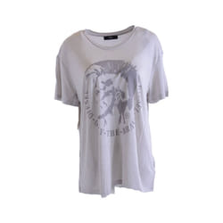 DIESEL T MORIPRINT Womens T Shirts Crew Neck - XXS, 178