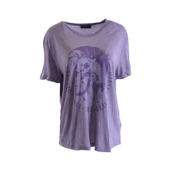 DIESEL T MORIPRINT Womens T Shirts Crew Neck - XS, 62T