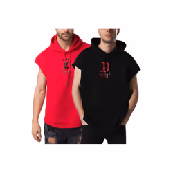 DIESEL S DRIVE GR-QA Mens Sweatshirt Sleeveless Hoodie - S