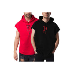 DIESEL S DRIVE GR-QA Mens Sweatshirt Sleeveless Hoodie - S