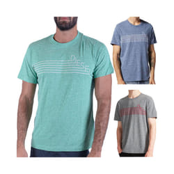 DIESEL T JOE QF Mens T Shirt Short Sleeve Crew Neck Casual Summer Cotton Tees - L
