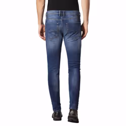 DIESEL TEPPHAR 084GG Mens Denim Jeans Distressed Stretch Slim Fit Carrot Leg NEW - W29 L34