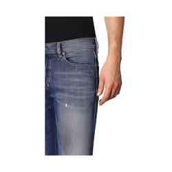 DIESEL TEPPHAR 084GG Mens Denim Jeans Distressed Stretch Slim Fit Carrot Leg NEW - W29 L34