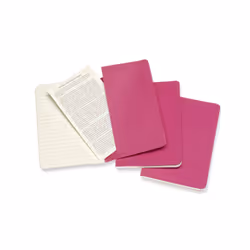 Moleskine Cahier writing notebook 64 sheets Pink