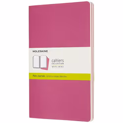 Moleskine Cahier, Monochromatic, Pink, 80 sheets, 70 g/m², Hardcover, Universal