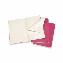 Moleskine Cahier writing notebook 80 sheets Pink