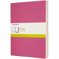 Moleskine Cahier, Monochromatic, Pink, 120 sheets, 70 g/m², Universal