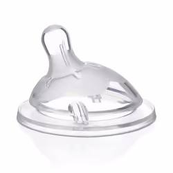 Chicco 00081011100000, Round, Slow flow, Anti-colic valve, 1 pc(s)