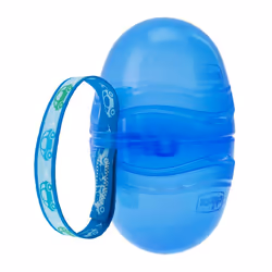 Chicco Portachupetes doble, Plastic, Blue