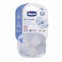 Chicco 105644001, Free-flow baby pacifier, Orthodontic, Silicone