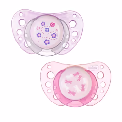 Chicco 00075021110000, Classic baby pacifier, Orthodontic, Rubber