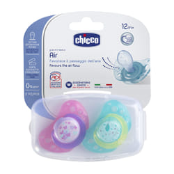 Chicco 105643846 baby pacifier Classic baby pacifier Orthodontic Silicone Multicolour
