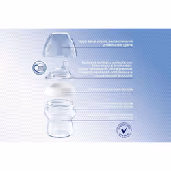 Chicco 00080837210000 feeding bottle 330 ml Blue Plastic