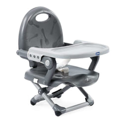 Chicco Pocket Snack Booster high chair Hard seat Grey