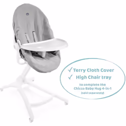 Chicco Baby Hug 4 in1 Meal Kit (High Chair Tray+ Terry Cloth Cover) - Additional view 4
