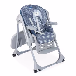 Chicco Polly Easy Traditional high chair Padded seat Black, Grey, White - Additional view 5