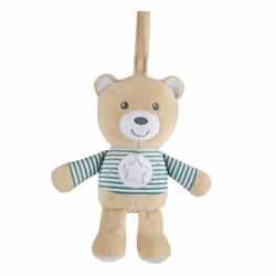 Chicco First Dreams 00011128000000, Toy bear, 0 yr(s), Interactive, Sounding, AAA