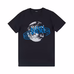 DIESEL T DIEGO NC Mens T Shirt Short Sleeve - Black, S