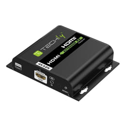 Techly IDATA EXTIP-3834KRV5 AV extender AV transmitter & receiver Black