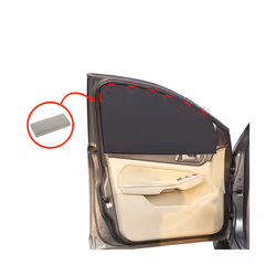 Magnetic Car Sun Shade UV Protection Car Curtain Car Vehicle Window Parts - Front arc