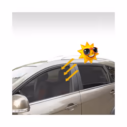 Magnetic Car Sun Shade UV Protection Car Curtain Car Vehicle Window Parts - Front arc