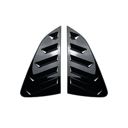 For VW Polo MK4 9N MK5 6R 6C Polo MK6 Rear Triangle Vehicle Window Parts - Gloss Black MK6