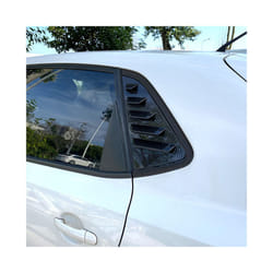 For VW Polo MK4 9N MK5 6R 6C Polo MK6 Rear Triangle Vehicle Window Parts - Carbon Look MK5