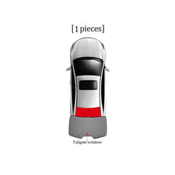 For Mercedes Benz C Class W205 2014-2021 Car Rear Side Baby Vehicle Window - Rear Windshield