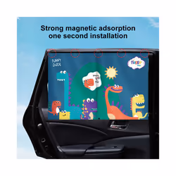 Car Curtain Children Magnetic Car Side Vehicle Window Parts  Window Sunshade