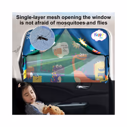 Car Curtain Children Magnetic Car Side Vehicle Window Parts  Window Sunshade