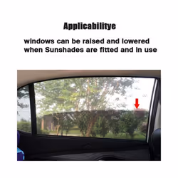 Universal Car Styling Accessories Sun Side Vehicle Window Parts  Window