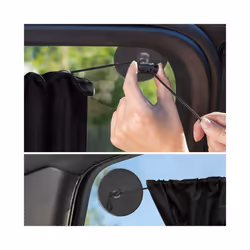 2Pcs Car Sun Shade Curtains Side Vehicle Window Parts  Window Sunshade