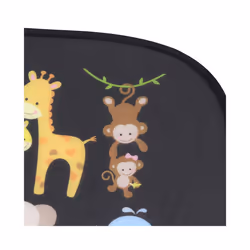 2PCS Vehicle Window Parts  Window Sunshade Cover For Baby Kids Universal