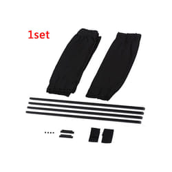 2 Pcs Car UV Protection Sun Shade Curtains Sides Vehicle Window Parts