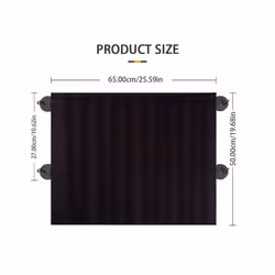 2pcs Universal Car Sunshade Side Vehicle Window Parts  Window Suction