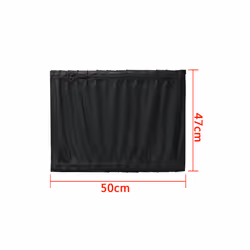 2pcs Car UV Protection Sun Shade Curtains Sides Vehicle Window Parts