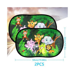 2PCS Universal Magnetic Car Side Vehicle Window Parts  Window Sunshade