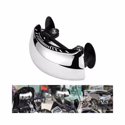 Universal Motorcycle Rearview Side Mirrors 180 Degree Safety Rear View