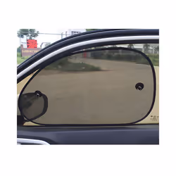 Super Quality 2pcs Black Side Car Sun Shades Rear Vehicle Window Parts