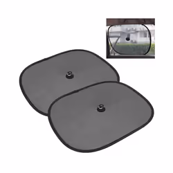 2PCS Car Vehicle Window Parts  Window Sunshade Sun Shade Visor Side Mesh