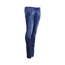 DIESEL GRUPEE NE 0674Y Womens Denim Jogg Jeans Slim Fit Skinny Blue Sweat Pant - W23 L31