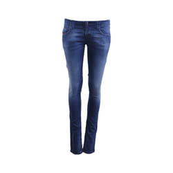DIESEL GRUPEE NE 0674Y Womens Denim Jogg Jeans Slim Fit Skinny Blue Sweat Pant - W27 L32
