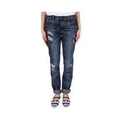 DIESEL BELTHY 0854T Womens Jeans Distressed Slim Fit Casual Dark Blue Denim Pant - W24 L32