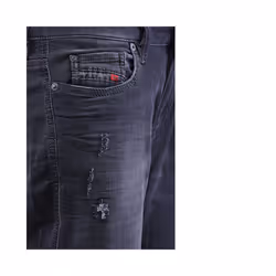DIESEL RIZZO NE 0856S Womens Denim Jeans Distressed Regular Fit Jogg Sweat Pants - W25 L27