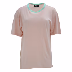 DIESEL T RACHEL Womens T Shirts Casual Party Tees - Light Peach, S